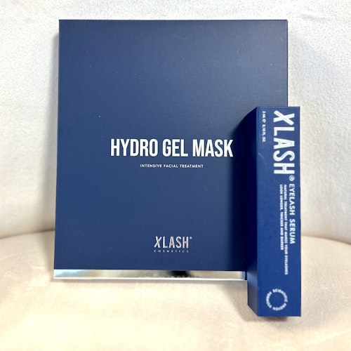 Xlash Hydro Gel Mask 3p + Xlash serum 3ml (värde 799kr)