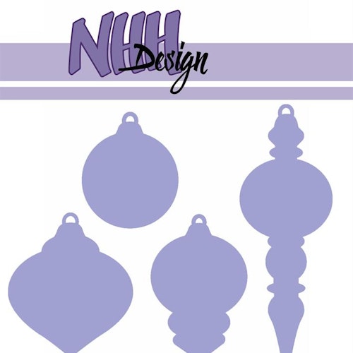 NHH design dies - Christmas Ornaments X - NHHD1034