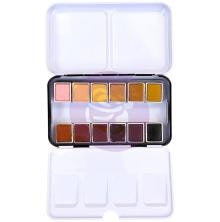 Prima Confections Watercolor Pans 12/Pkg - Complexion