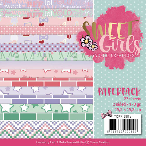 Paperpack 6x6, Yvonne Creations YCP10015