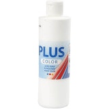 Plus Color, 250ml Akrylfärg, White