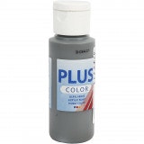 Plus Color hobbyfärg, dark grey, 60ml