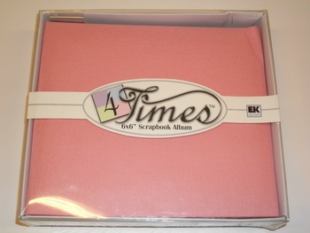 Album EK 4times, 6"x6", pink