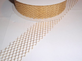 Gallerband, 10 cm, Guld