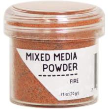 Mixed media powder, Ranger - Fire