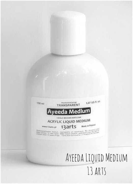 13arts acrylic liquid medium 150ml