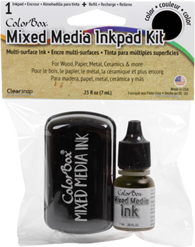 ColorBox Mixed Media Inkpad Kit - Black
