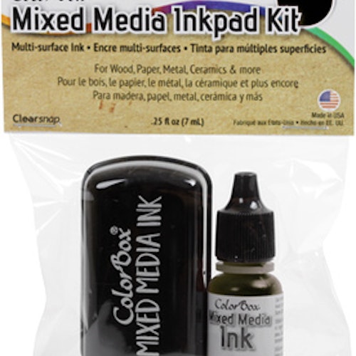 ColorBox Mixed Media Inkpad Kit - Black