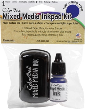 ColorBox Mixed Media Inkpad Kit - Dark Blue