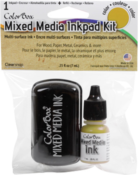 ColorBox Mixed Media Inkpad Kit - Khaki