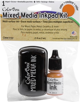 ColorBox Mixed Media Inkpad Kit - Orange