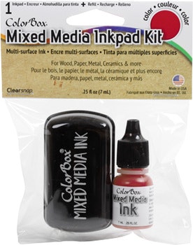 ColorBox Mixed Media Inkpad Kit - Red