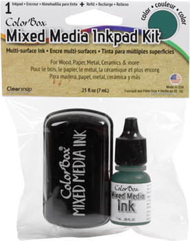 ColorBox Mixed Media Inkpad Kit - Teal