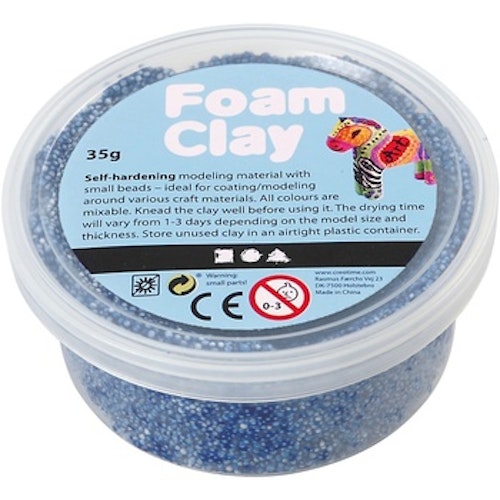 Foam Clay®, blå, 35g