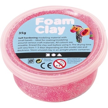 Foam Clay®, neonrosa, 35g