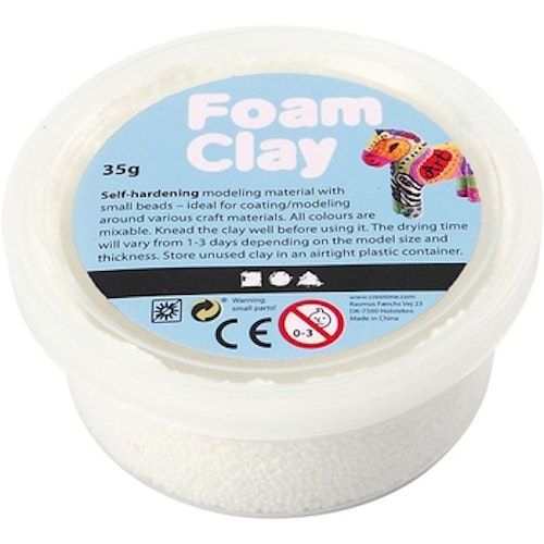 Foam Clay®, vit, 35g