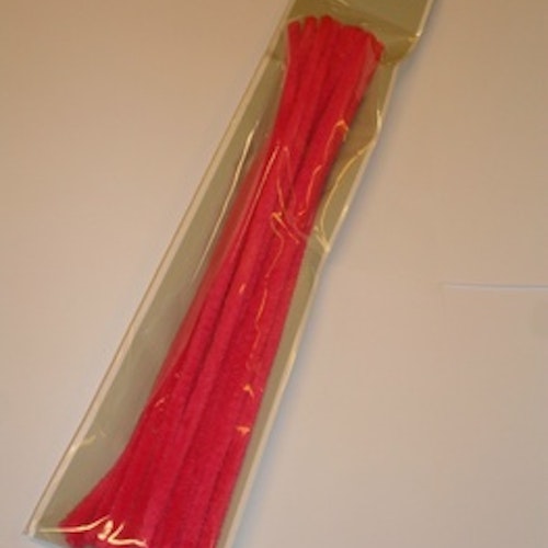 Piprensare, 30cm, Mörk rosa