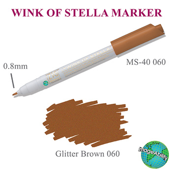 Wink of Stella Marker, Brown