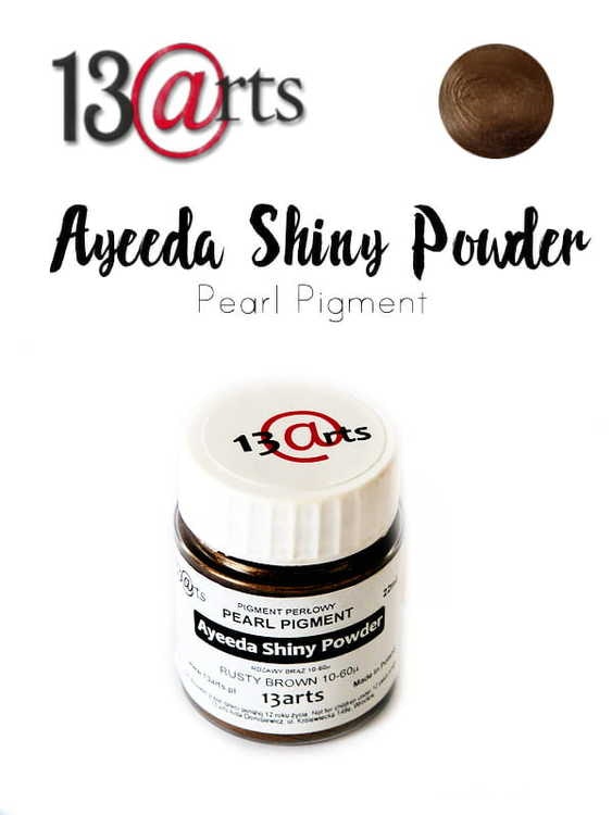 Ayeeda Shiny Powder Rusty Brown