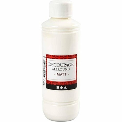 Decoupagelack, matt, 250 ml