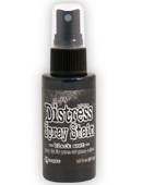 Tim Holtz Distress spray stain 57ml - Black soot