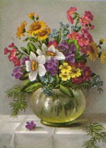 SB 070 Blomster i vas