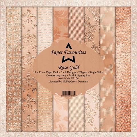 Paper Favourites Paper Pack "Rose Gold"