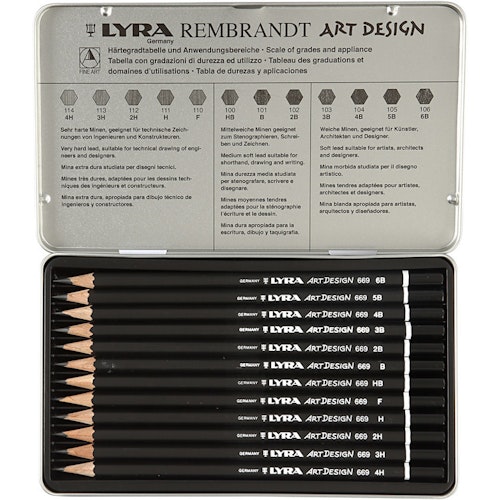 Lyra Art Design blyertspennor