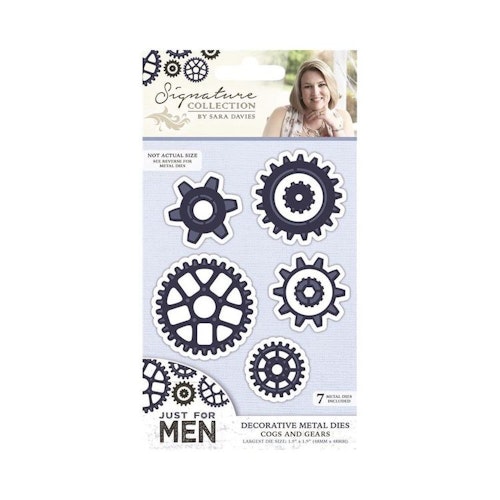 Crafters companion Metal Die - cogs & gears