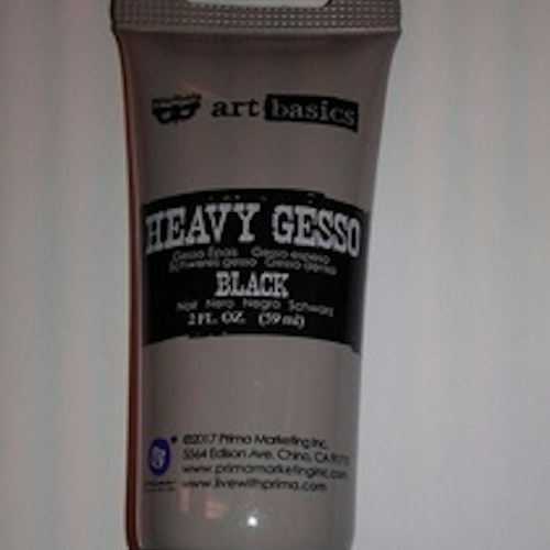 Prima Art Basics, Heavy gesso, black 59 ml