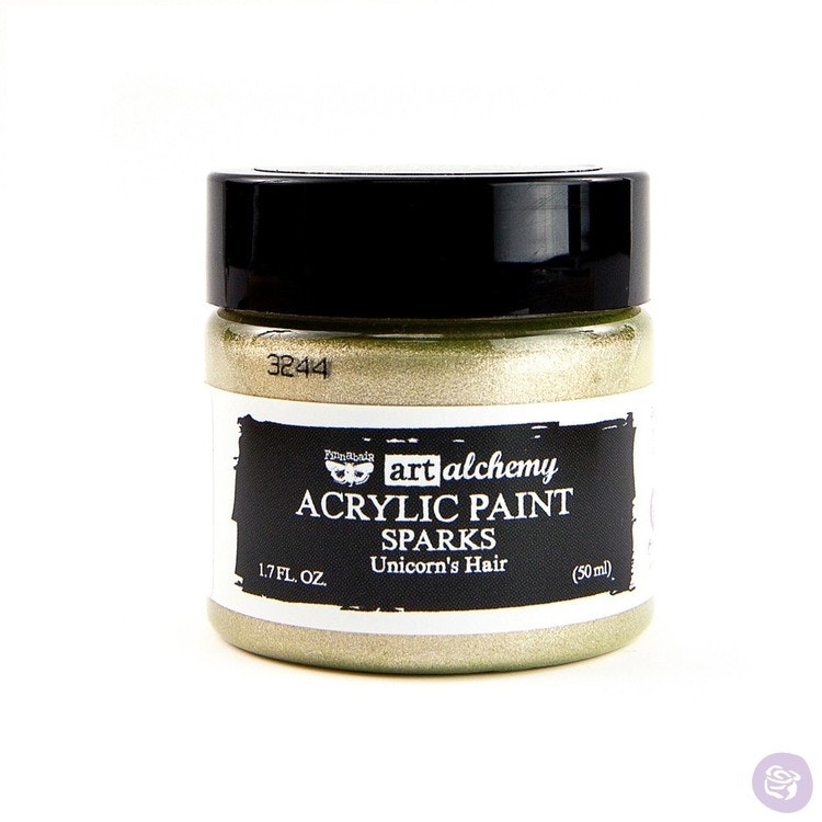 Finnabair Art Alchemy Acrylic Paint 50ml - SPARKS - Unicorn's hair