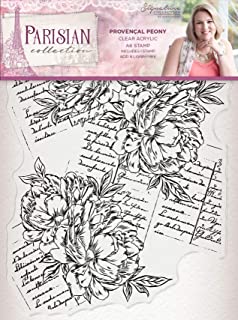 Crafter's companion clear stamp - Provencal Peony