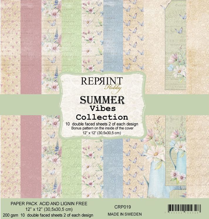 Reprint 12x12 - Summer Vibes collection pack