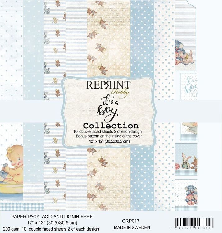 Reprint 12x12 - It´s a Boy collection pack