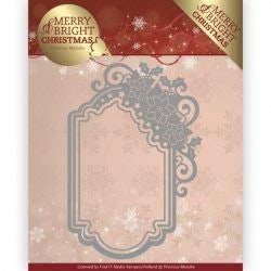 Precious Marieke Die -   poinsettia frame PM10127