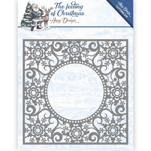 Amy Design Die - ice chrystal frame ADD10109