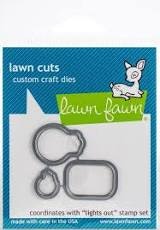 Lawn Fawn stamp + Die - Lights out