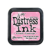 Distress ink pad, Kitsch Flamingo