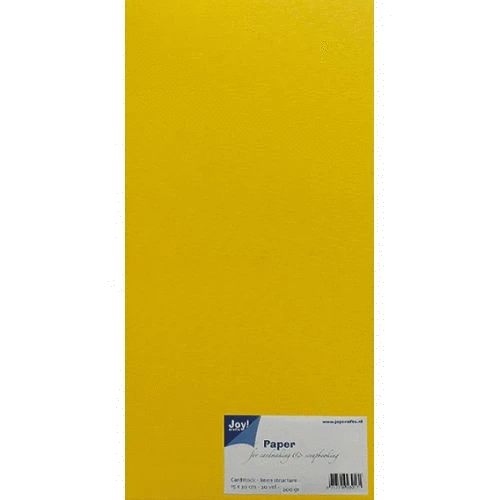 Cardstock, Joy! 6"x12" ca 15x30 cm - Dark yellow