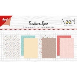 Joy!Crafts, A4 Papper 12st - Endless love