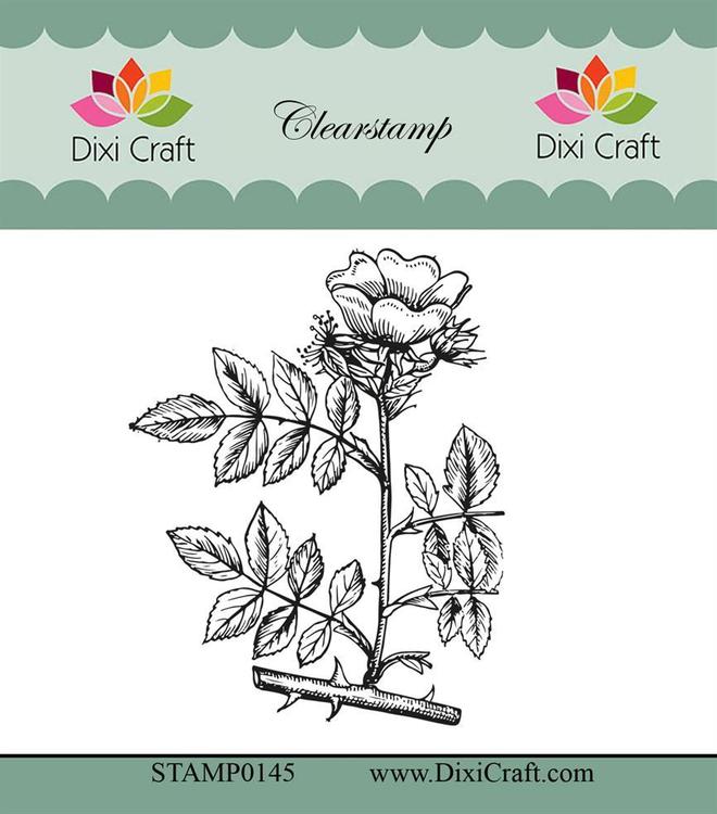 Dixi craft clearstamp - "Botanical Collection" STAMP0145