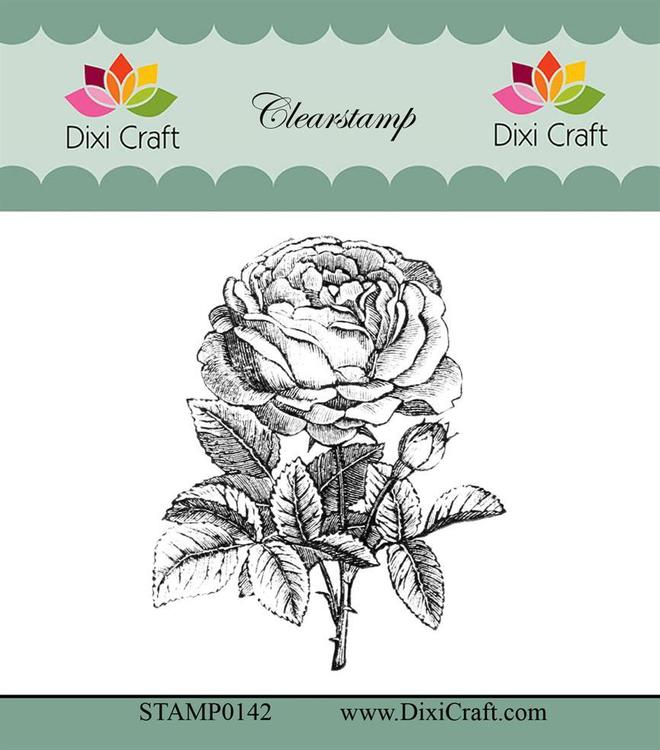 Dixi craft clearstamp - "Botanical Collection" STAMP0142