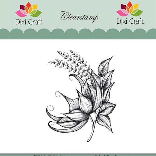 Dixi craft clearstamp - "Botanical Collection" STAMP0141