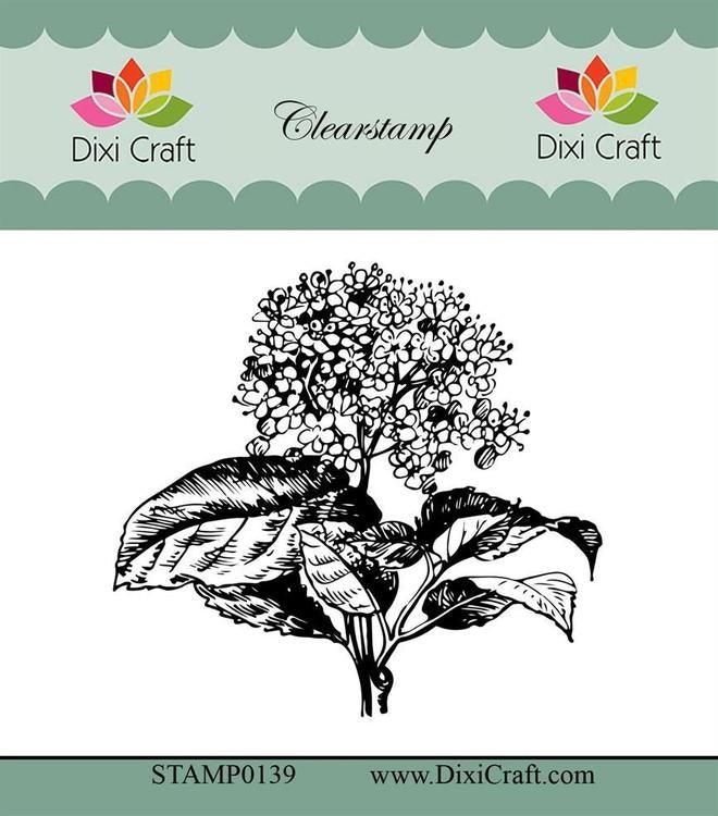 Dixi craft clearstamp - "Botanical Collection" STAMP0139