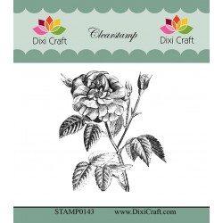 Dixi craft clearstamp - "Botanical Collection" STAMP0143