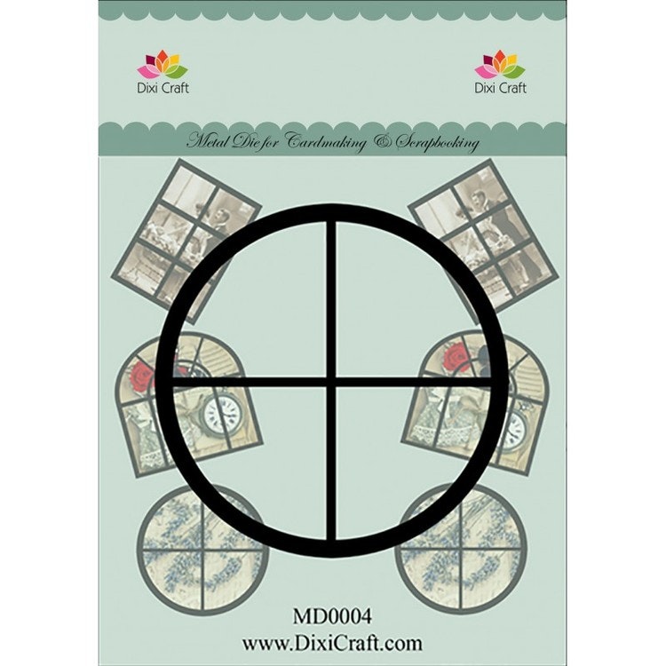 Dixi craft Dies - round window MD0004