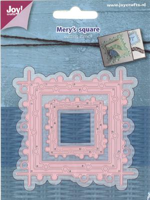 Joy! crafts Dies - Mery's square 6002/1116