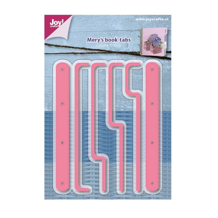 Joy! crafts Dies - Mery's book-tabs 6002/1161