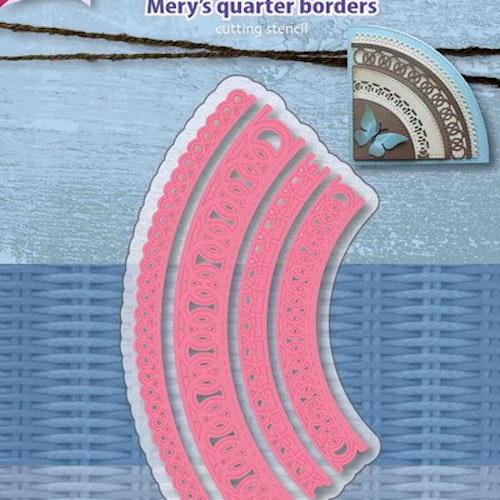 Joy! crafts Dies - Mery's quarter borders 6002/1160