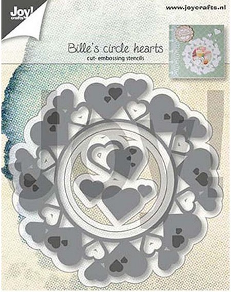 Joy! crafts Die - Circle hearts 6002/1313